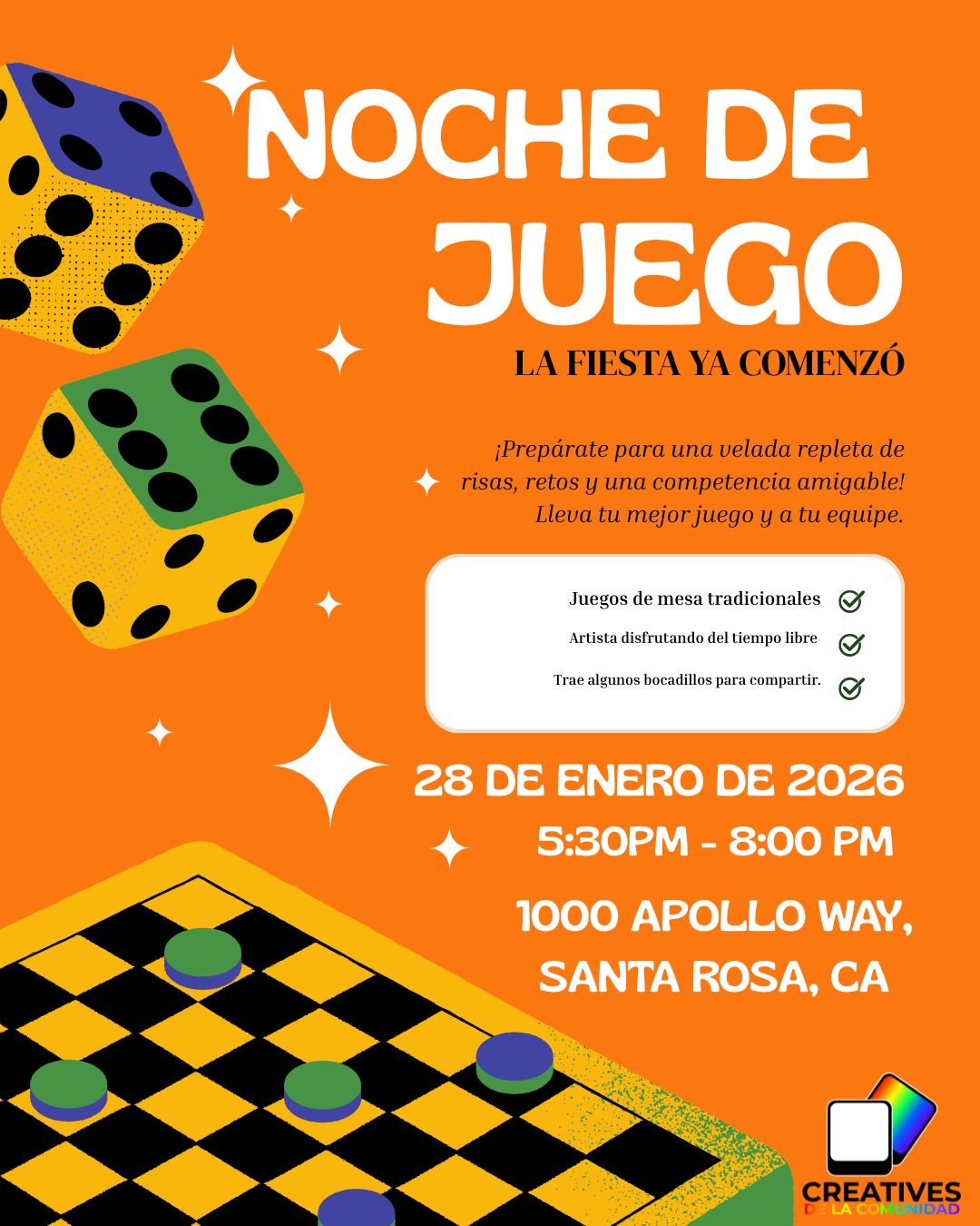 Noche De Juego (Community Creatives)